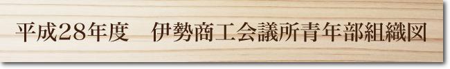 平成28年度伊勢商工会議所青年部|組織図