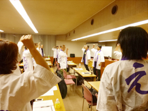 8月例会「いよいよブロック大会だョ!全員集合!!」(写真2)
